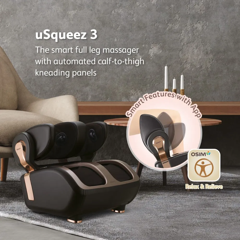 OSIM uSqueez 3 Leg Massager