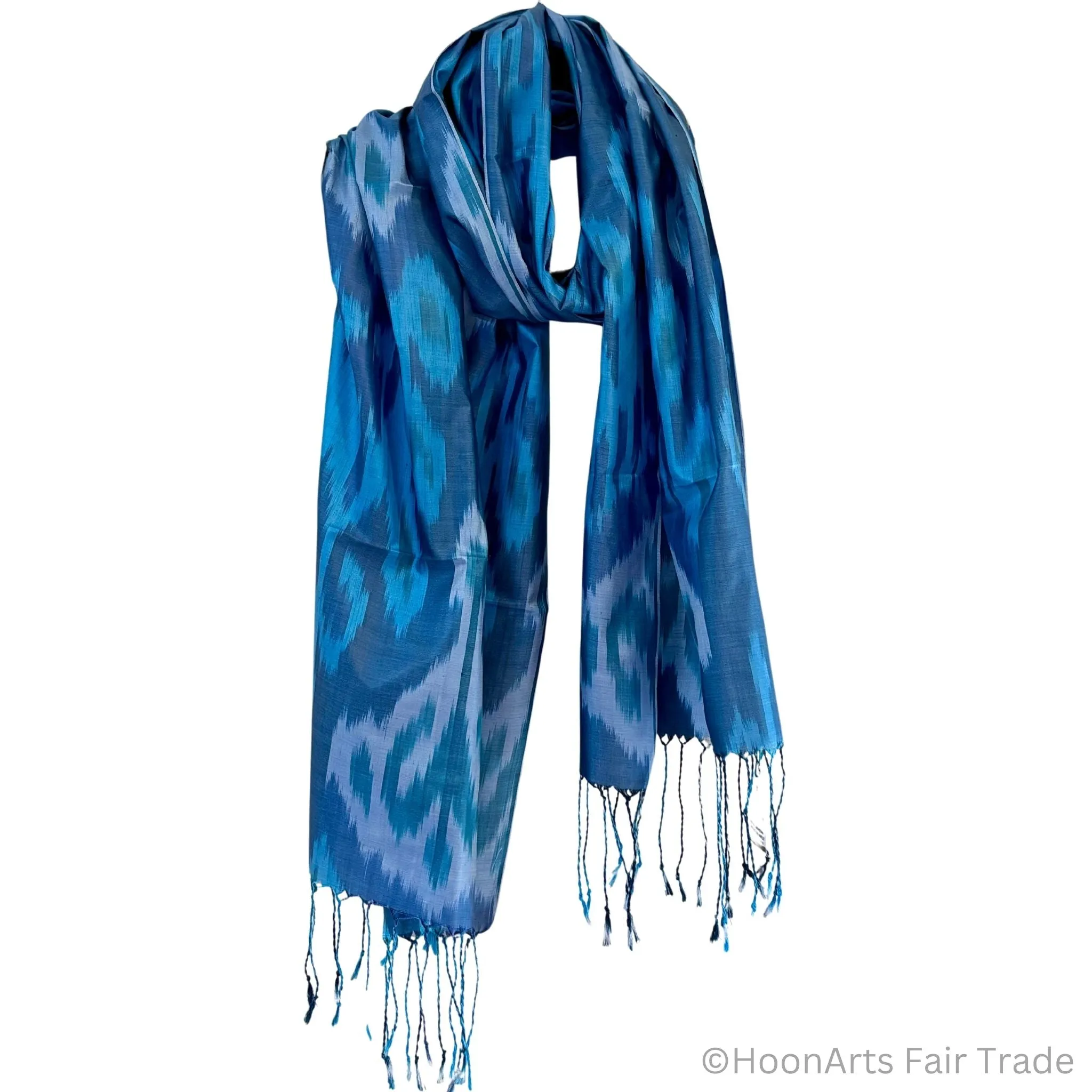 Sabina Silk Ikat Scarf