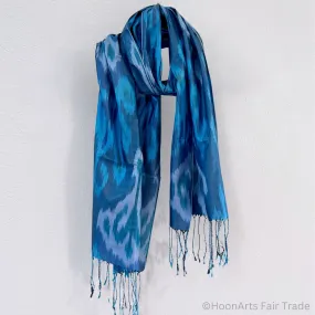 Sabina Silk Ikat Scarf