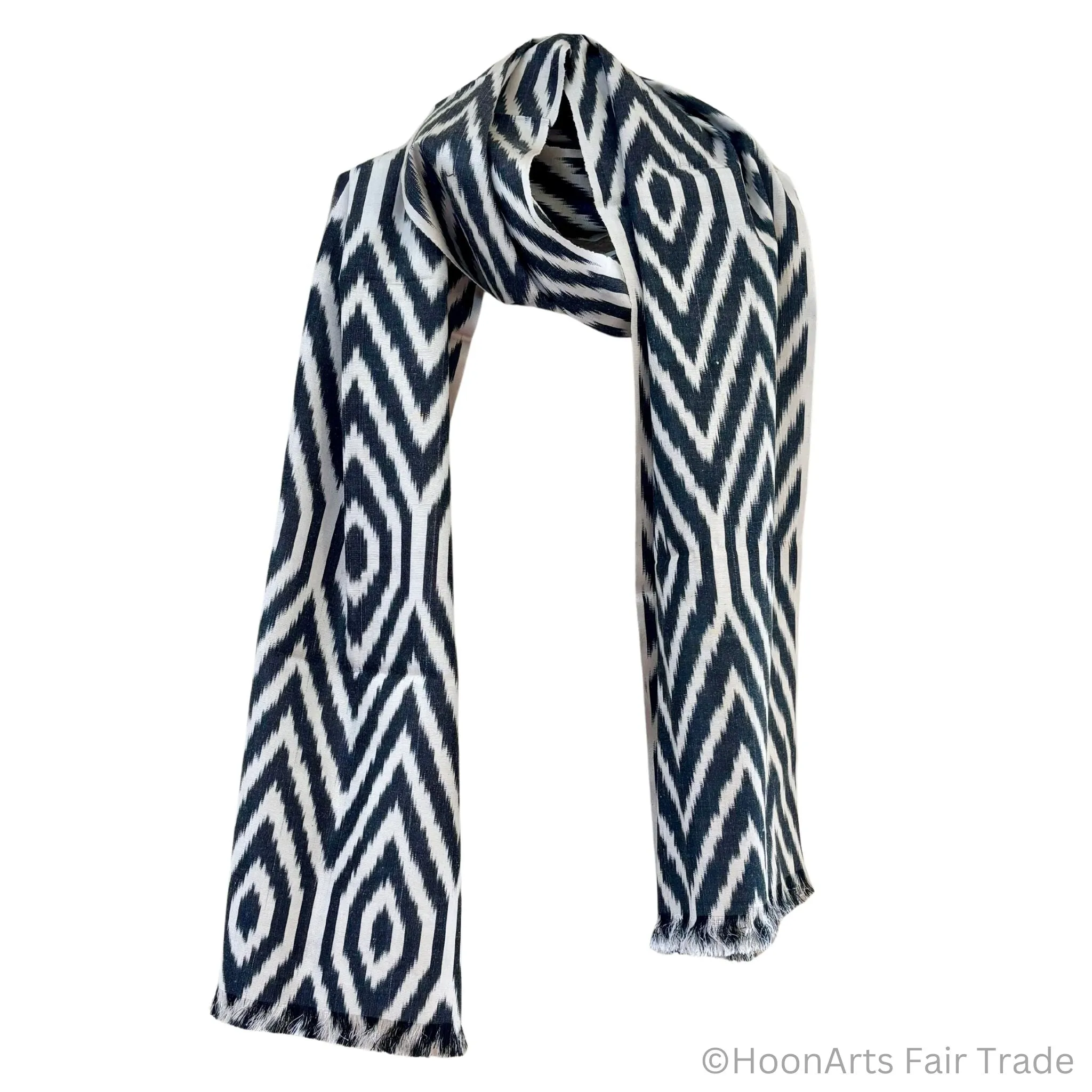 Safina Silk Ikat Scarf