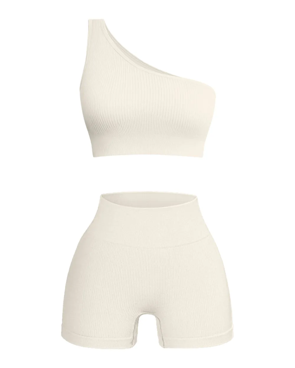 Seamless Bra Vest Shorts Sports Suit