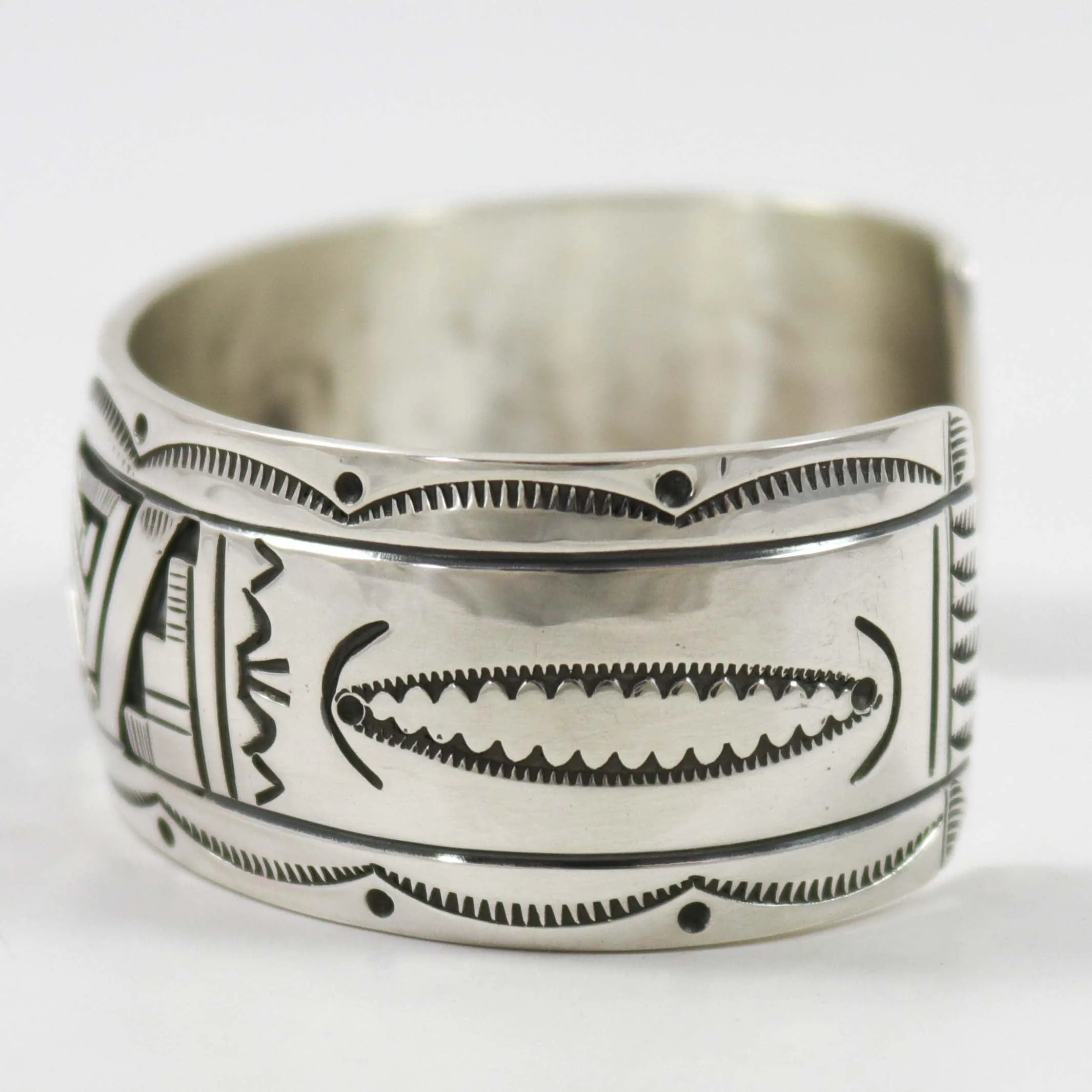 Silver Overlay Cuff