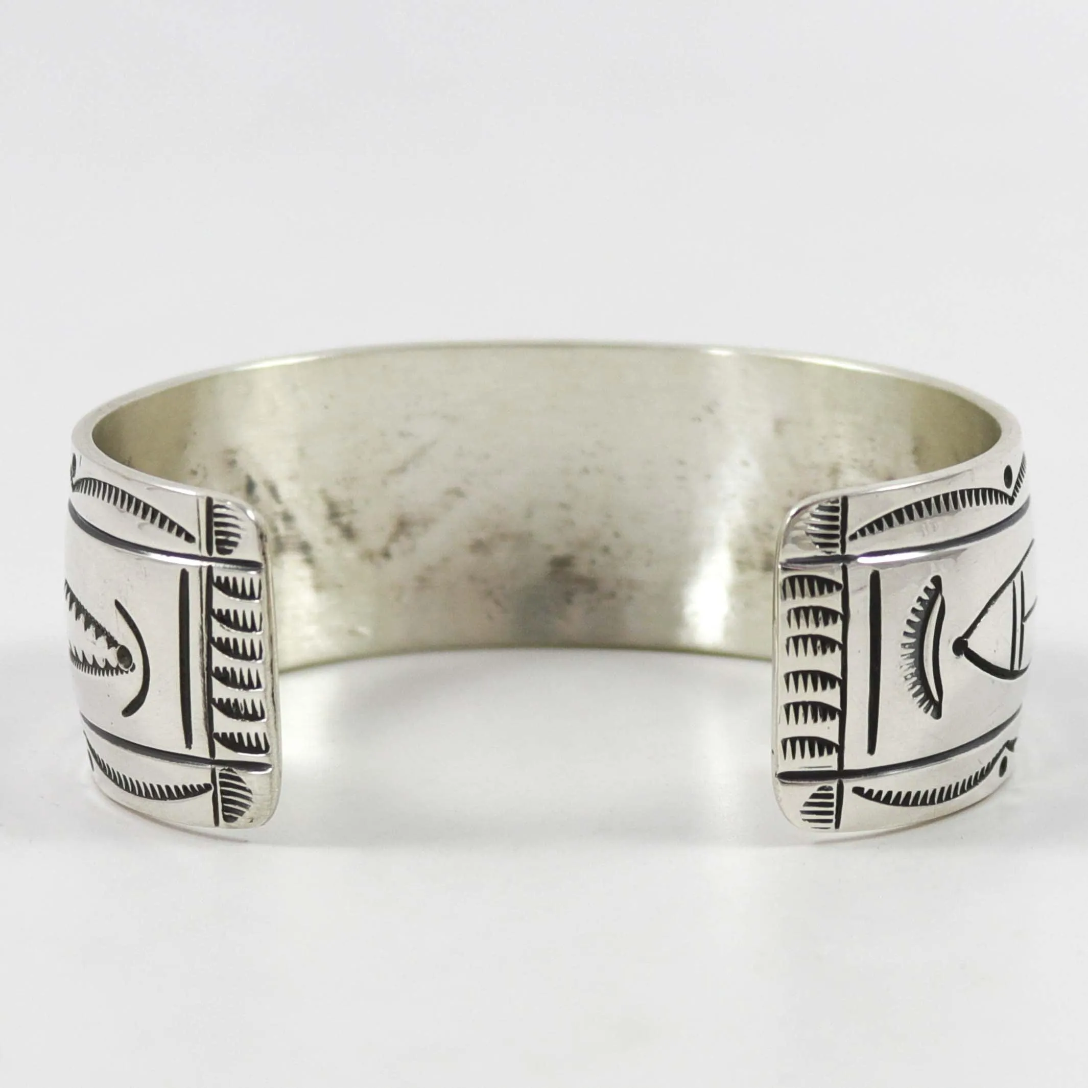 Silver Overlay Cuff