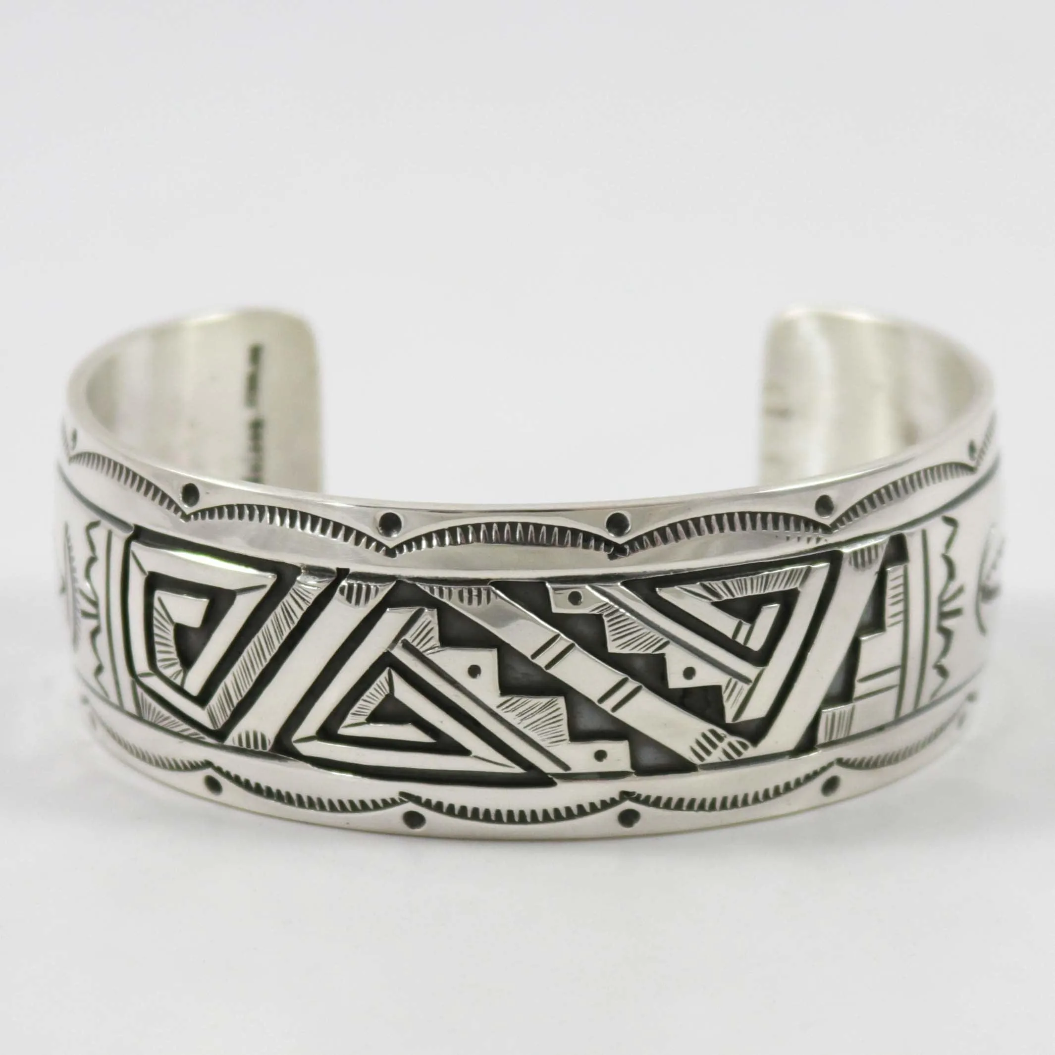 Silver Overlay Cuff