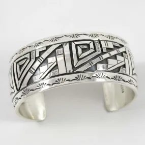 Silver Overlay Cuff