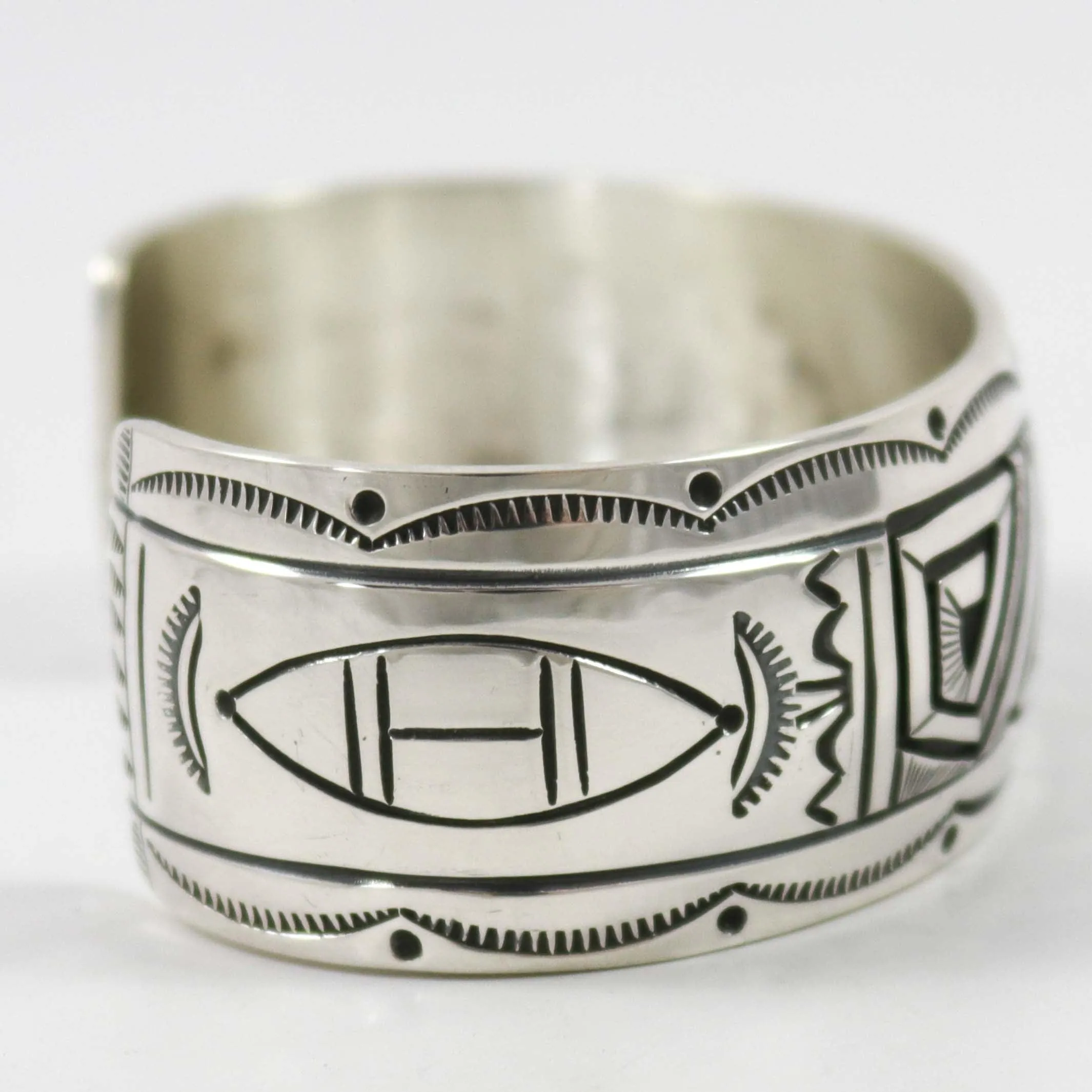 Silver Overlay Cuff