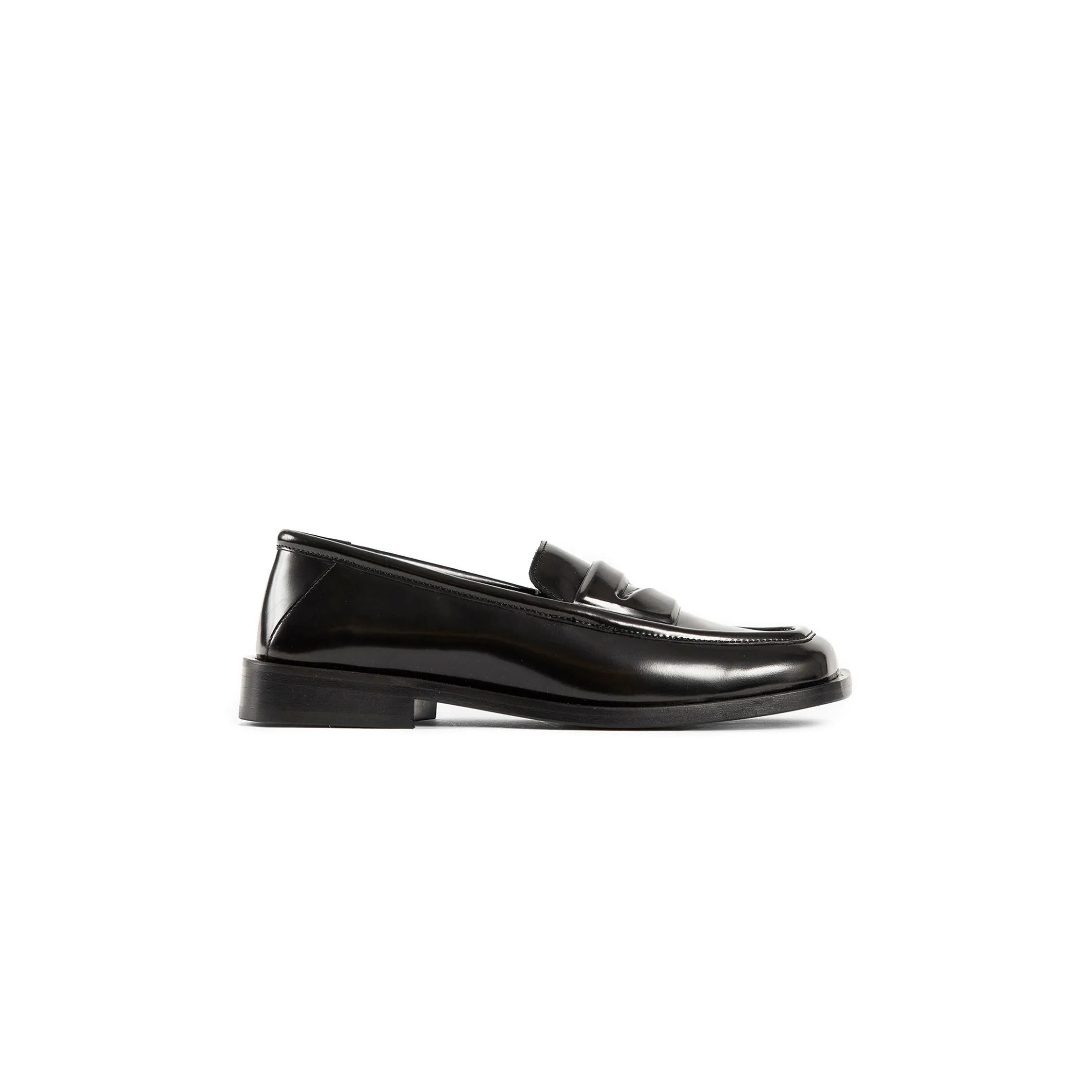 THE ATTICO WOMAN BLACK FLATS