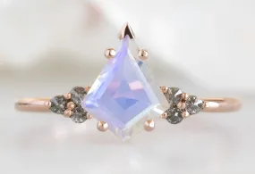 The Ivy Ring with a .96ct Kite-Shaped Moonstone