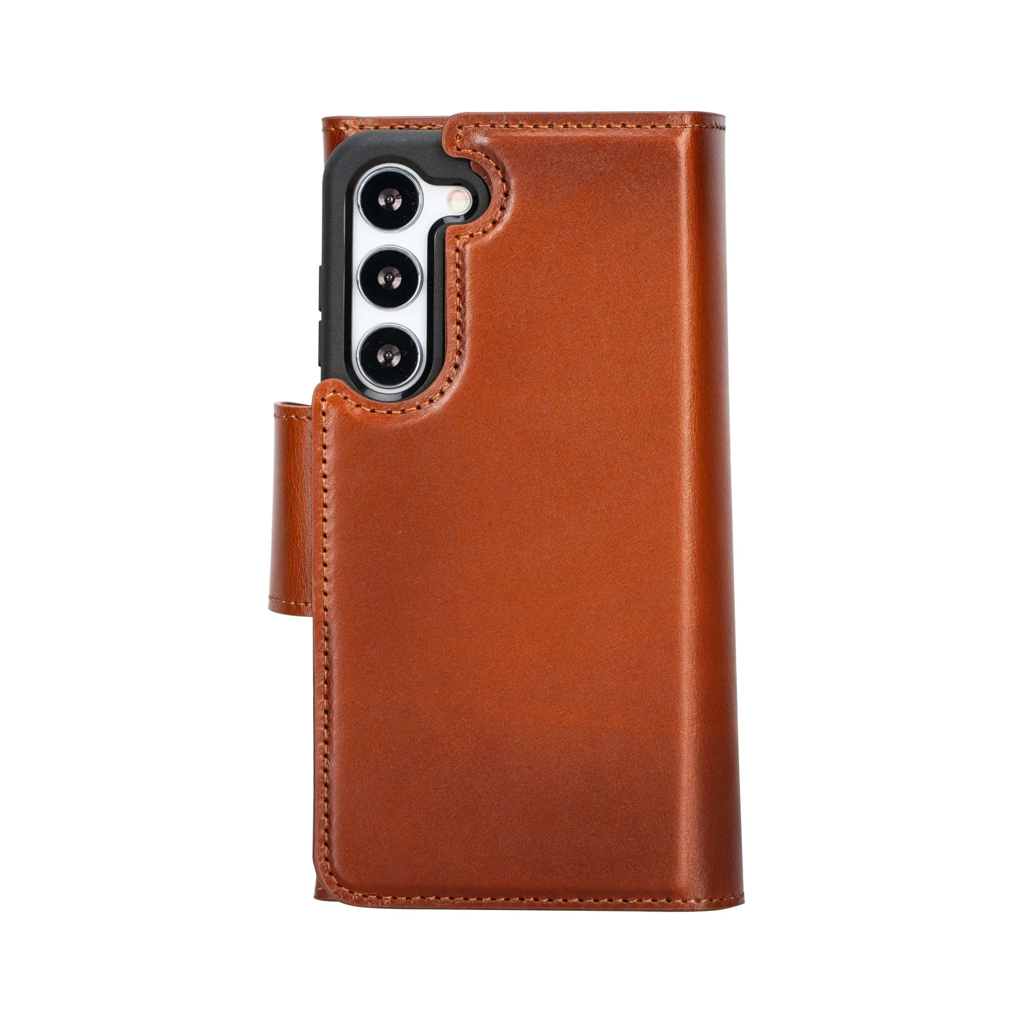 Tudor Samsung Galaxy S23 Plus Wallet Case, Burnished Tan