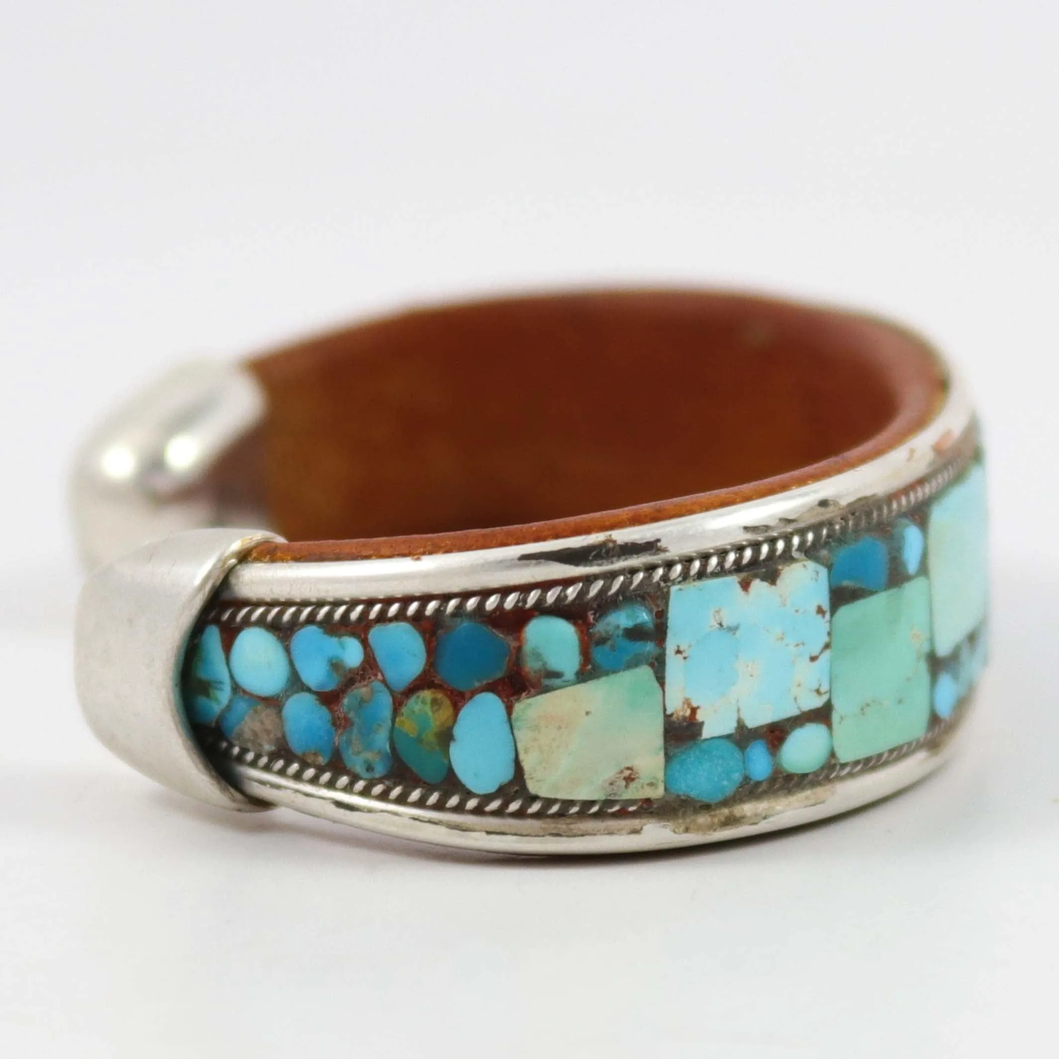 Turquoise Inlay Cuff