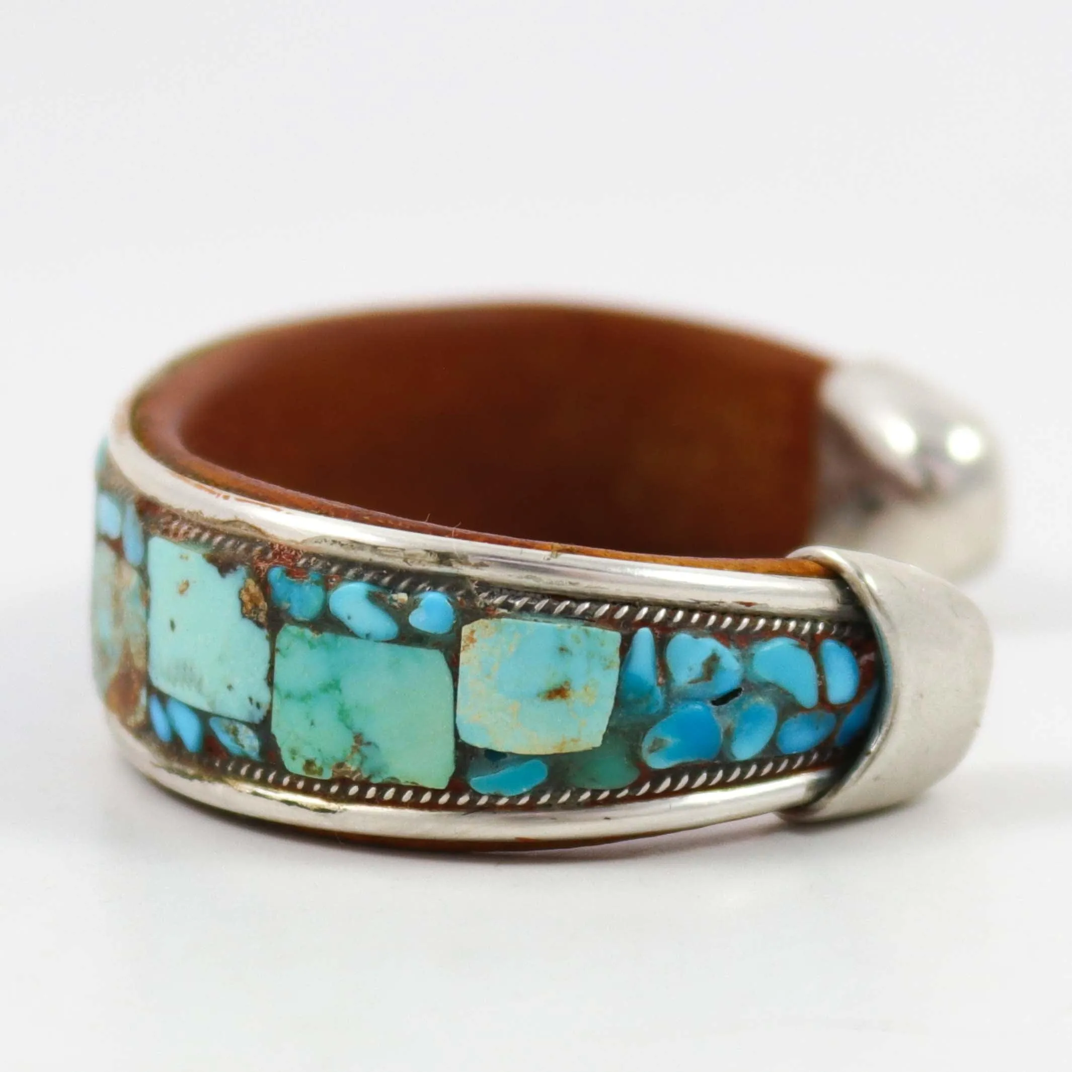 Turquoise Inlay Cuff