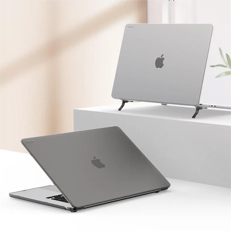 VOKAMO Frosted Hard PC Stand Shell Case Cover For Macbook Air 13 M2 15