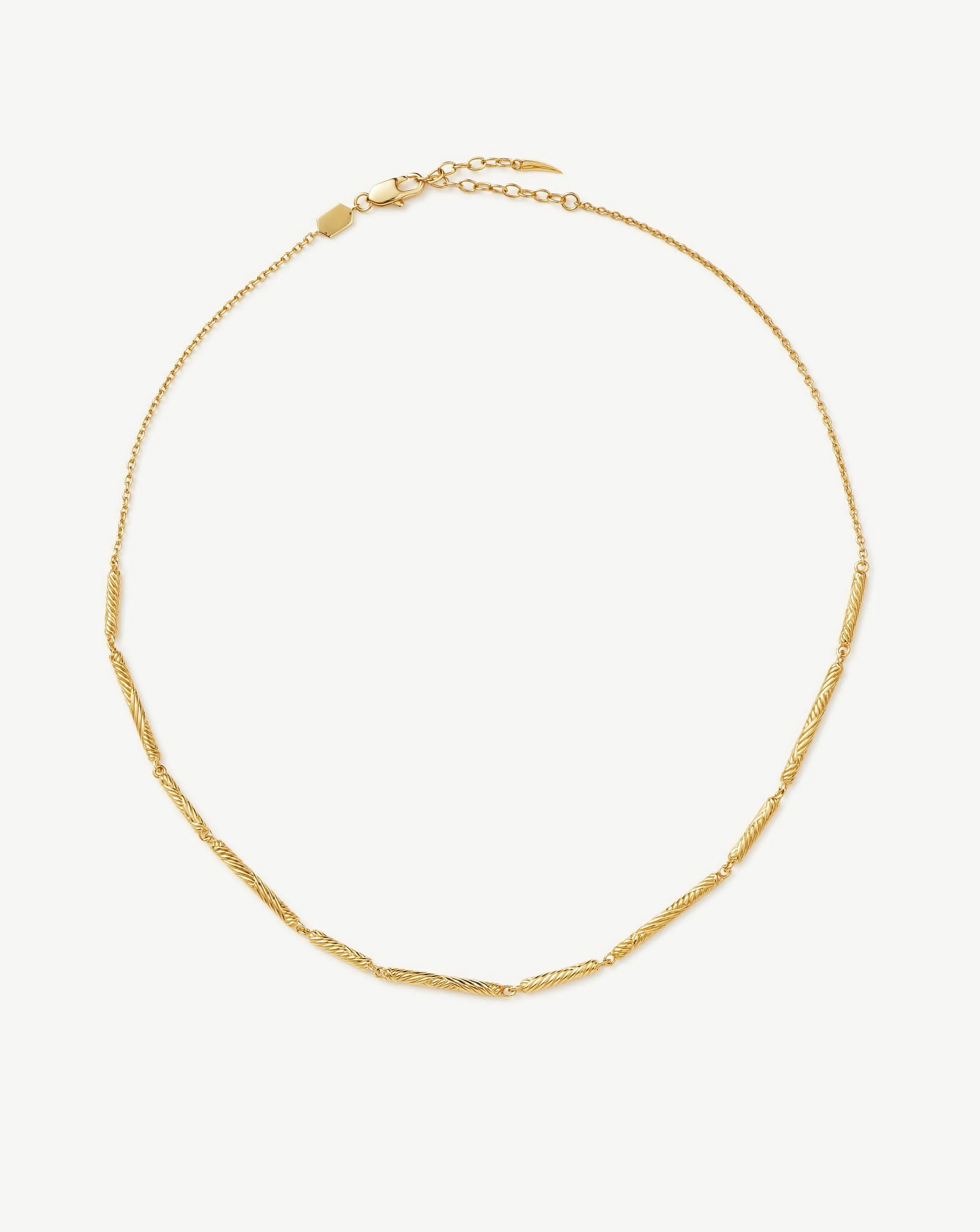 Wavy Ridge Chain Choker