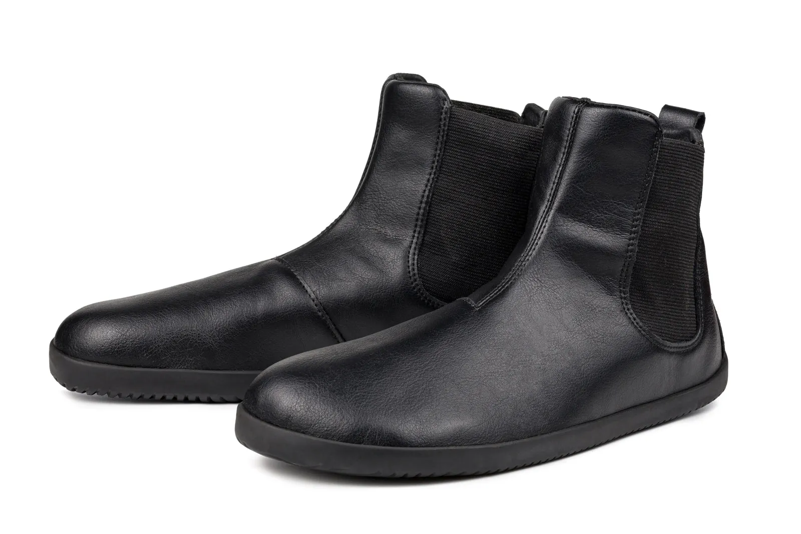 Women’s Chelsea barefoot black boots