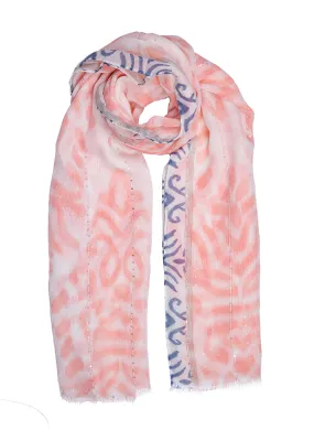 Women's Geometric Print Lightweight Scarf